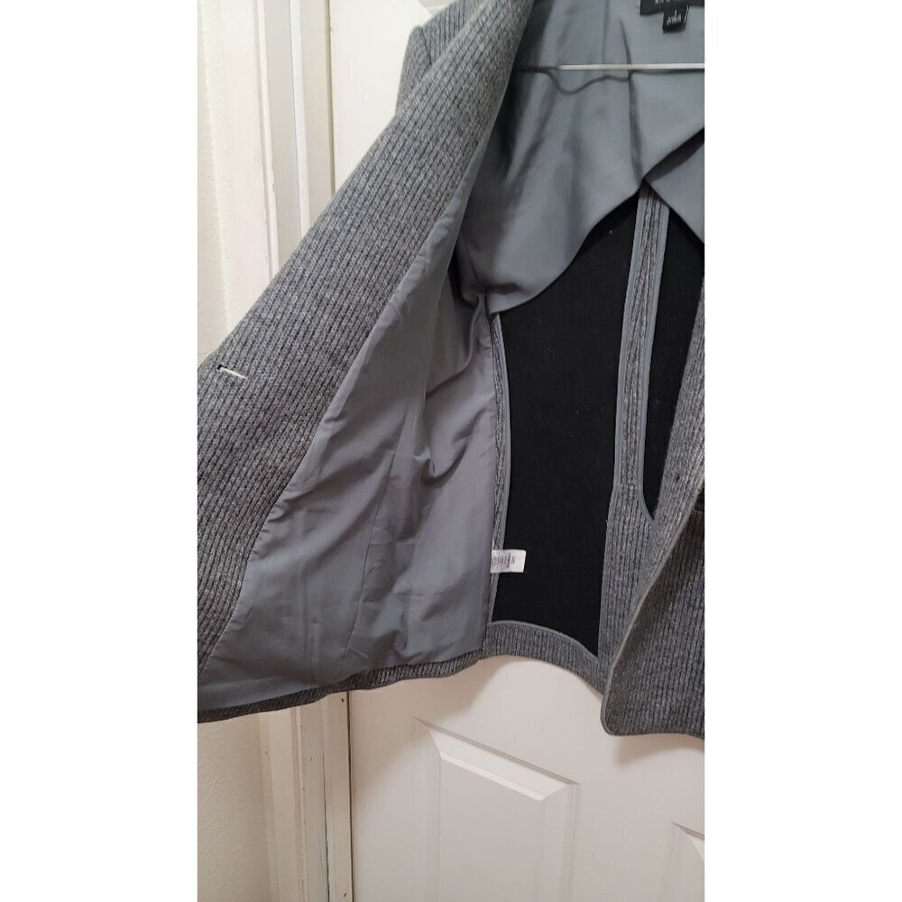 Ann Taylor Gray Blazer Tailored Fit Professional - Picture 9 of 13